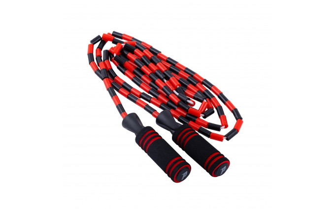 Скакалка скоростная в оплетке PRCTZ BEADED PLASTIC JUMP ROPE, 275 см.