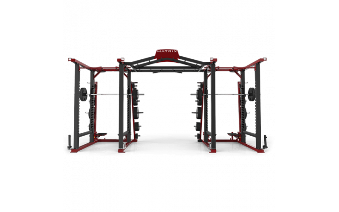 Силовая рама MATRIX MAGNUM MG-MR47x2  DOUBLE MEGA RACK (серебристый)