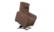 Кресло реклайнер с подъемом FUJIMO SYNERGY LIFT WIDE LOUNGER F3005 FLWL Терра (Sakura 20)