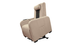 Массажное кресло реклайнер с подъемом FUJIMO SYNERGY LIFT FULL LOUNGER F3005 FLFL Ваниль (Sakura 4)