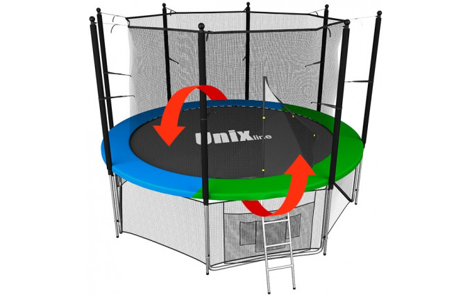 Батут UNIX Line Classic 8 ft (inside)