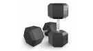 Гантель гексагональная UNIX Fit обрезиненная 35 кг / шт.
